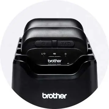 Batterij oplaadbasis voor RJ printers