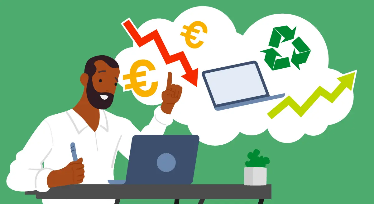 Kosten en de milieu-impact van IT-diensten verlagen