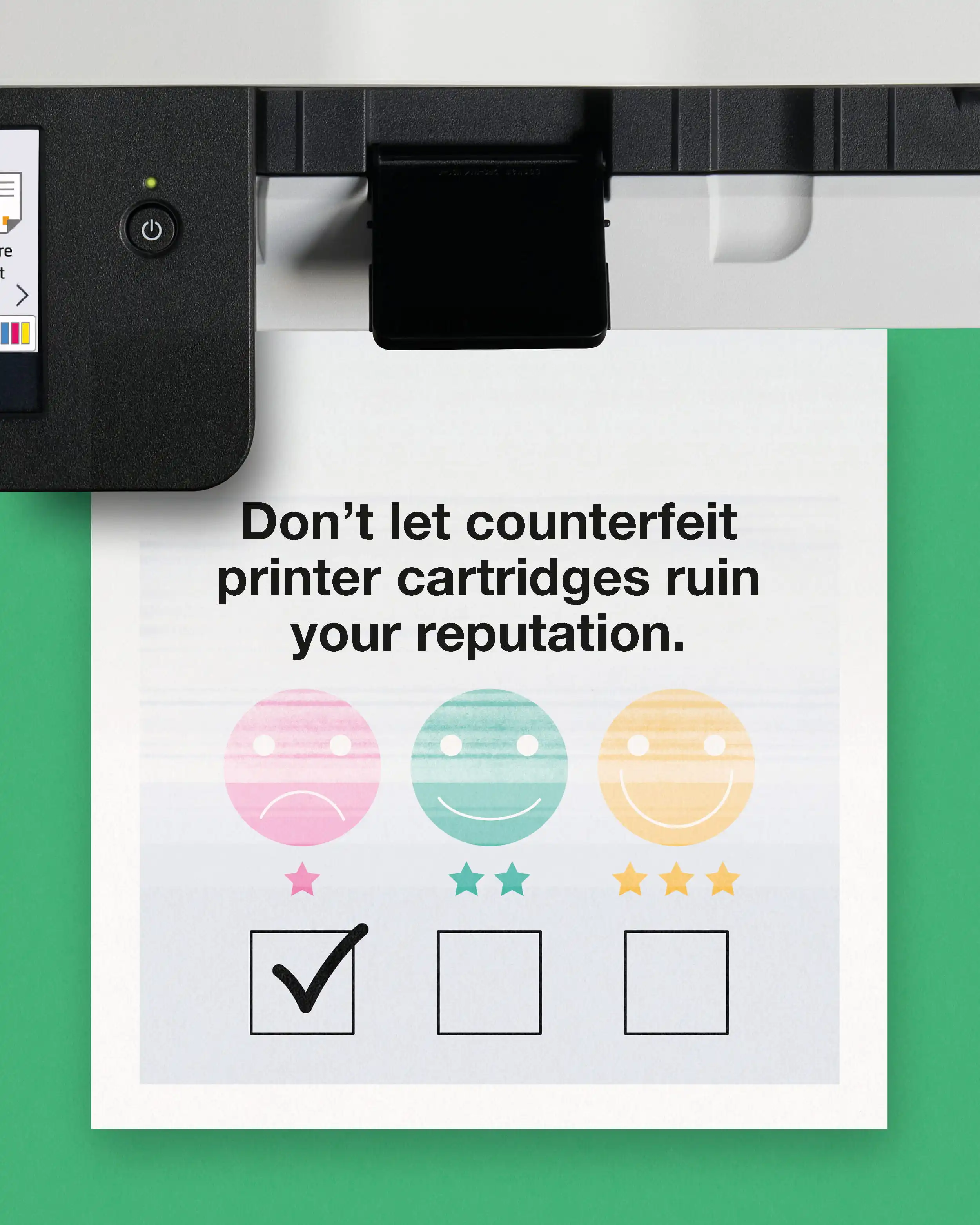 Brother printer print lage kwaliteit door namaakinkt
