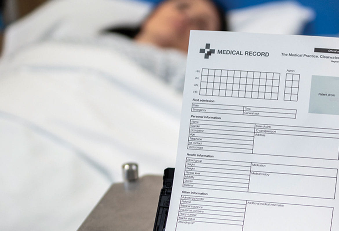 Patient record scanning