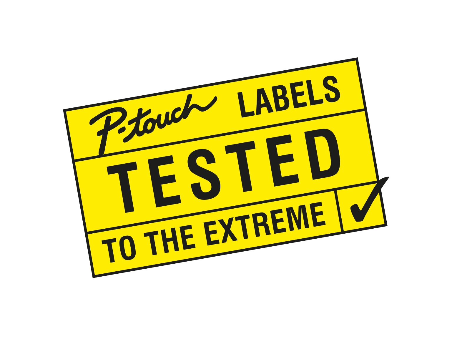 P-touch labels tested to the extreme