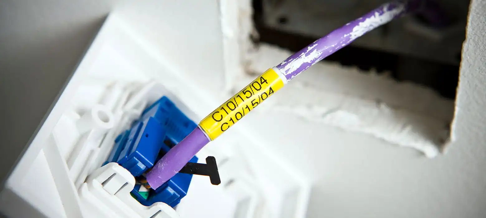 Labelprinter voor elektriciens flexibele labels