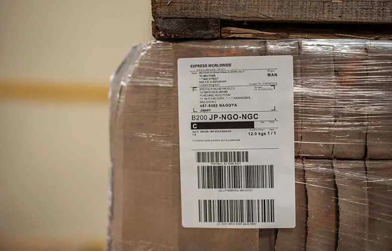 Industriële labelprinters transport en logistiek