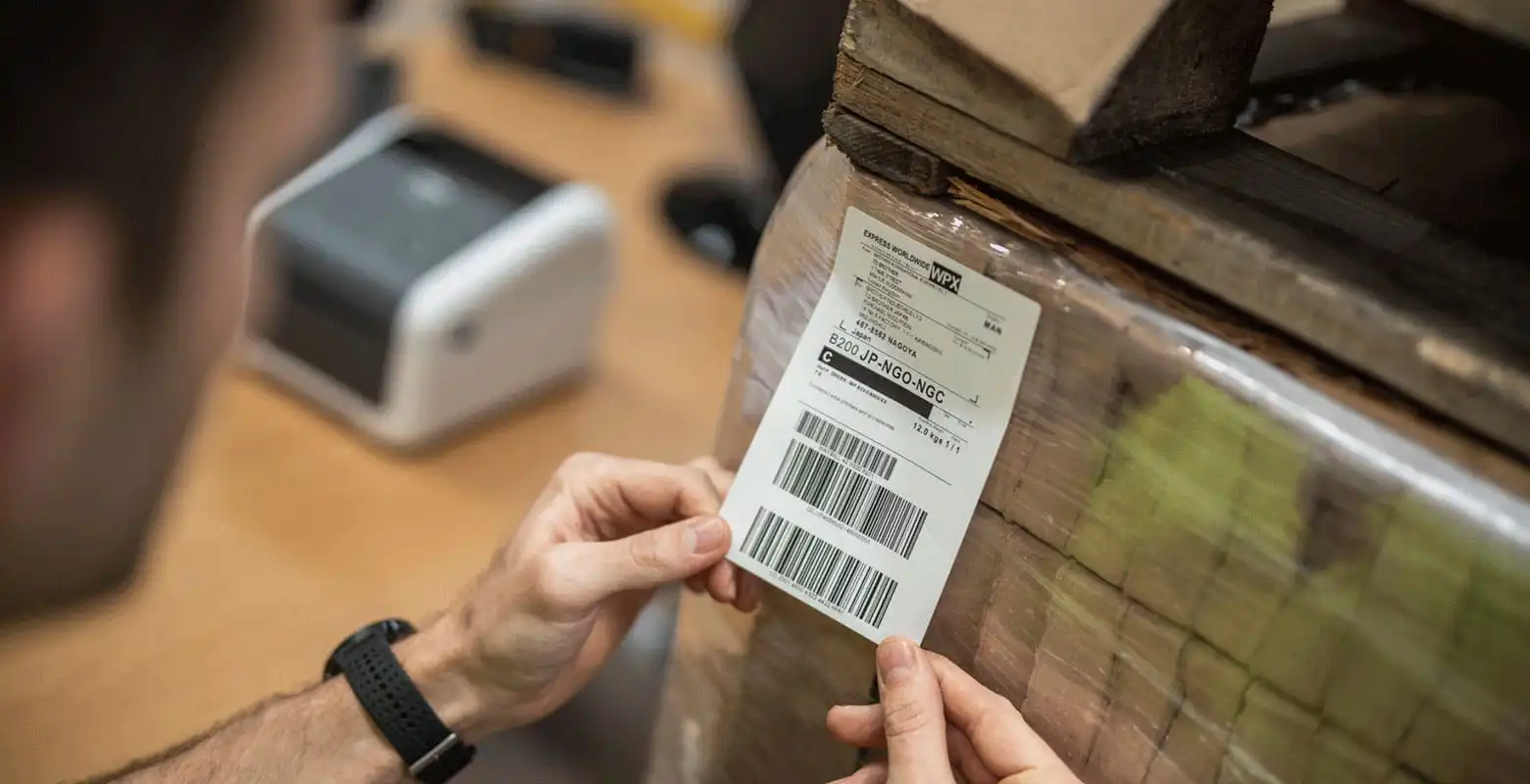 Thermische printer voor magazijnen en logistiek