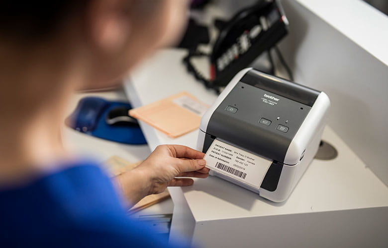 TD direct thermische printer voor de medische sector