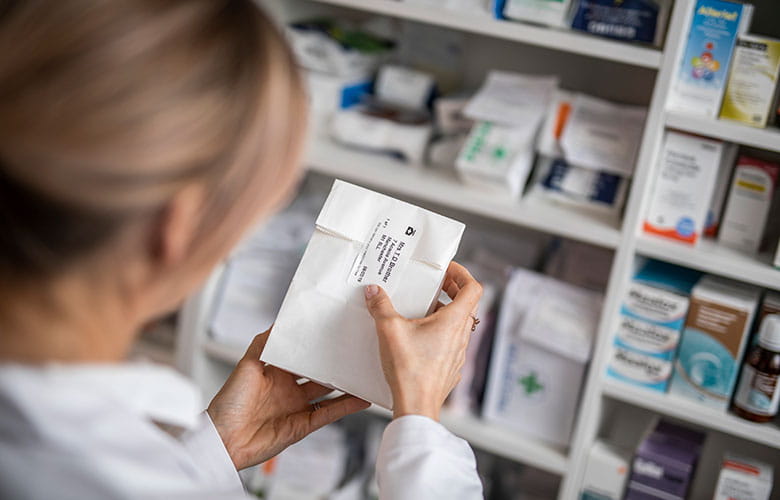 TD direct thermische printer voor apothekers