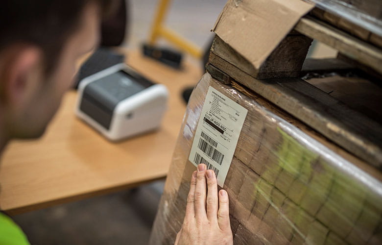 TD direct thermische printer voor transport en logistiek